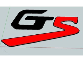 logo geely emgrand gs 2017 Impressoras 3d auto a china logotipo marca uruguai el mejor pais 3d print model - Mito3D
