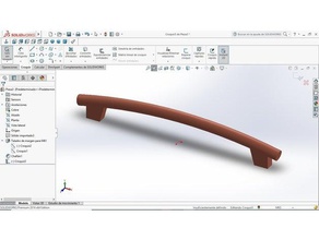 manivela para puerta tools agarradera manillar manivelle ABS cajonera 3d print model - Mito3D