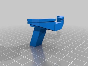 escritorio ballesta dispara con grapas de juguete pistola 3d print model - Mito3D