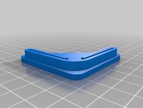 Stahl-Regal Fuß - Organisation Regal 3d print model - Mito3D