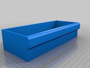 2 drawer 270 mm x 110 140 household 3d print model - Mito3D