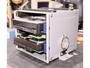 antec p180 hard drive mounts 3d print model - Mito3D