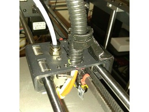 p905 extruder-Draht-Unterstützung 3d-Drucker Teile flyingbear-p902 flyingbear-p905 p902-Kabel-Halter 3d print model - Mito3D