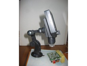 Mikroskop-digital-g600-Erweiterung tools cms - Elektronik Erweiterung Knopf Mikroskop Mikroskop-adapter montieren smd tool 3d print model - Mito3D