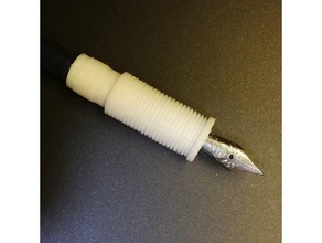aprire 3d penna stilografica sezione kaweco pennino il fai da te 3d print model - Mito3D
