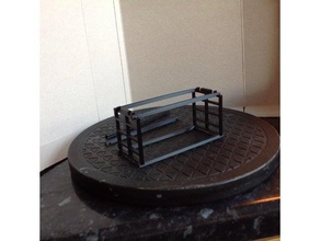 airbrushing aid gadgets stand support 3d print model - Mito3D