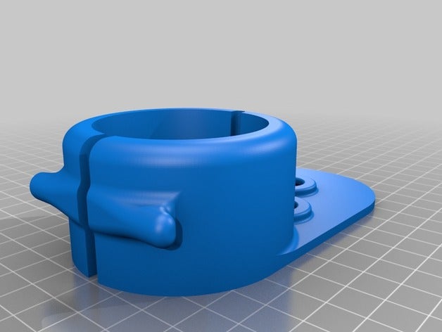 escopo do adaptador câmera digiscope digiscoping suporte magnético 3D print model - Mito3D