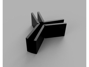inquadratura angolo staffa 4 6 8 punte del frame utensili a mano angolare della telaio di supporto strumenti 3d print model - Mito3D