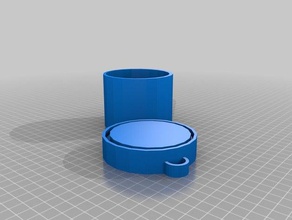 cylindrical container 3d printing 3d print model - Mito3D