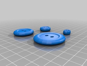 super button 3d printing 3d print model - Mito3D