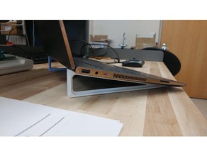 stand laptop bilgisayar 3d print model - Mito3D