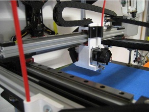 ft5 doble x diapositiva de transporte Impresora 3d extrusoras folgertech folger tecnología 3d print model - Mito3D