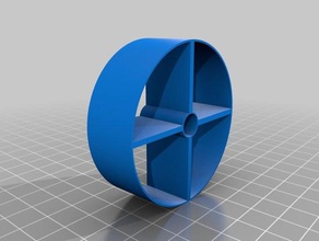 interno bobina di filamento anello anet a8 Stampante 3d accessori accessorio titolare semplice porta aggiornamento 3d print model - Mito3D