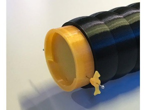 airflow backflow preventer stop valve 3d printer accessories air filter 3d print model - Mito3D