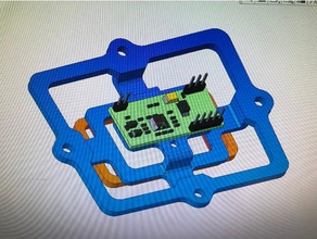 rfid-scanner halterung mk1 gadgets 3d print model - Mito3D