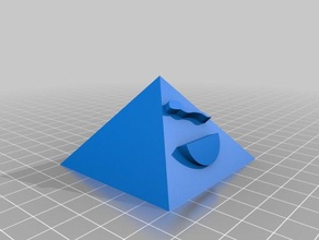 james' piramit 3d baskı 3d print model - Mito3D