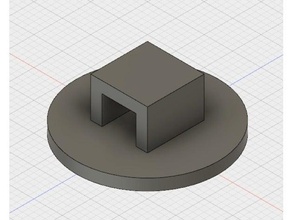 cinta de amarre punto acoplamiento hobby Impresora 3d accesorios zip-tie 3d print model - Mito3D
