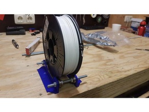 spool-Halter 3d-Drucker Teile filament spool holder spoolholder spool-mount stehen 3d print model - Mito3D