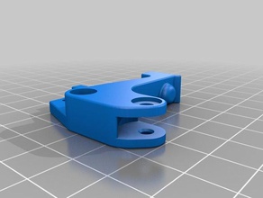 filament kolu filaman sensör braketi 3d yazıcı parçaları sensörü hictop prusa i3 3d print model - Mito3D