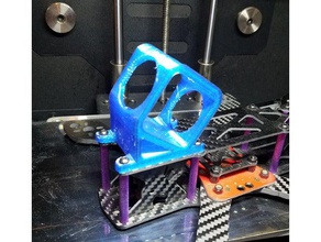 martian ii polaroid cube mount 2 3d print model - Mito3D
