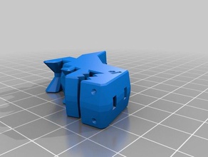 robber rex keyring toys & games 3d print model - Mito3D