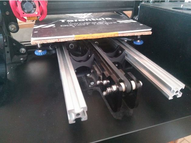 tarentule double y entretoises +4,5 mm L'imprimante 3d de pièces la tevo y-axe 3D print model - Mito3D