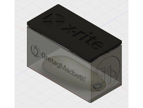 xrite gretag macbeth protector box utilities tool holders & boxes color colormeter display eye-one i-o pantone sd card spectrometer usb x-rite 3d print model - Mito3D
