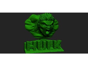 hulk busto criaturas vengadores los cómics de marvel marvelcomics thor thorragnarok ragnarok 3d print model - Mito3D