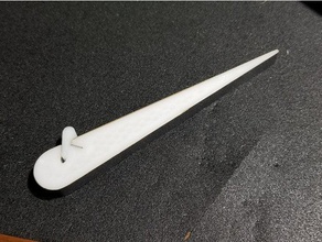 remixed parametric sanding stick & Keil hand-Werkzeuge mini Schleifen sticks Werkzeug 3d print model - Mito3D
