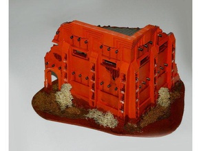 desert corner building buildings & structures tabletop terrain model wargame warhammer warhammer40k 40k 3d print model - Mito3D