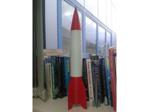 foguete v2 veículos 3d print model - Mito3D