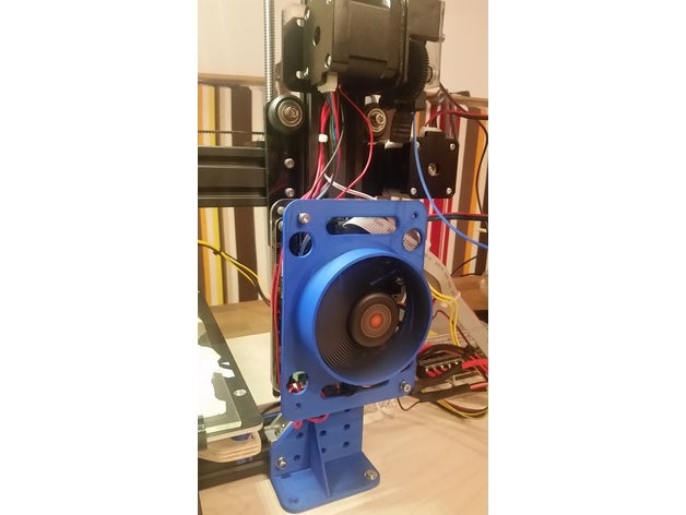 80 tevo tarantula pcb fan 3d yazıcı aksesuarları mm soğutma sessiz 3D print model - Mito3D