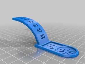 extremo del voladizo de la prueba La impresión en 3d las pruebas refrigeración activa conducto el ventilador tortura 3d print model - Mito3D