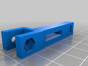 anet a8 bowden compatible décalage de l'axe x tendeur courroie L'imprimante 3d pièces la ceinture prusa tension 3d print model - Mito3D