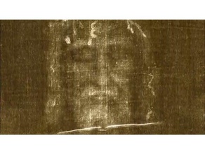 turin shroud lithophanes scans & replicas jesus christ 3d print model - Mito3D