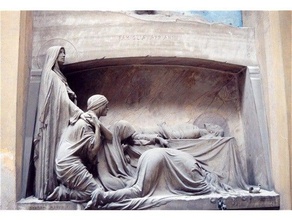 cimitero monumentale di staglieno - album cover closer 3d printing 3d print model - Mito3D