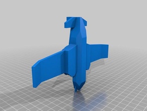 falcon jet juguetes y accesorios de juego juegos mesa 3d print model - Mito3D
