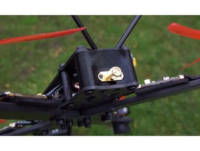 xhover stingy antenna mount r c vehicles fpv tbs unify 3d print model - Mito3D