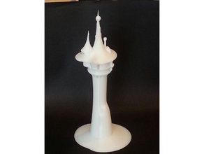 rapunzel ' s tower Gebäude & Strukturen verwirrt Turm 3d print model - Mito3D