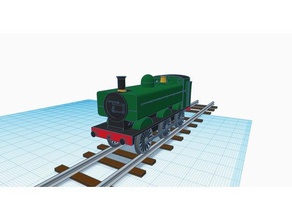 gwr pannier locomotiva modelos 3d print model - Mito3D