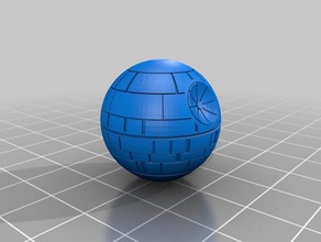 death star wine stopper kitchen & dining 3d print model - Mito3D
