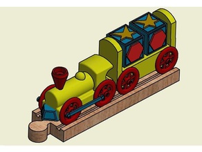 toy train track 3d printing 3d print model - Mito3D