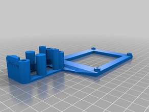 sd card flipper mks mosfed holder 3d printer parts anycubic i3 mega mosfet 3d print model - Mito3D