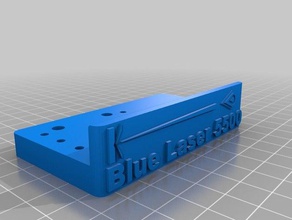 laser mount fits hypercube 3d printer parts 3d print model - Mito3D