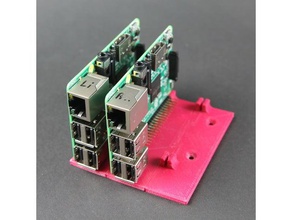 modularer raspberry pi halter modular titular computador framboesa raspberrypi 3 caso 3d print model - Mito3D