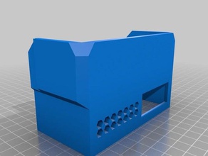 couvercle alimentation zonestar 802q L'imprimante 3d de pièces cache du bloc d'alimentation p802q 3d print model - Mito3D