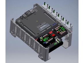 equipo de rush compacto diseño eléctrico - torre energía la ingeniería first robotics 3d print model - Mito3D