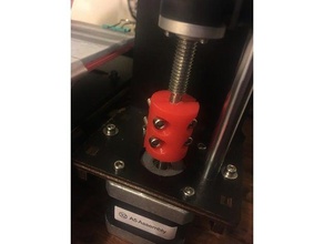 ctc prusa i3 pro b - z-eixo de acoplamento motor grampo Impressora 3d peças 3d print model - Mito3D