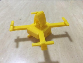 oyuncak drone statik 3d baskı 3d print model - Mito3D