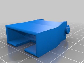 tevo üst yatak kablo zincir adaptör tarantula 3d yazıcı aksesuarları zinciri yönetimi 3d print model - Mito3D